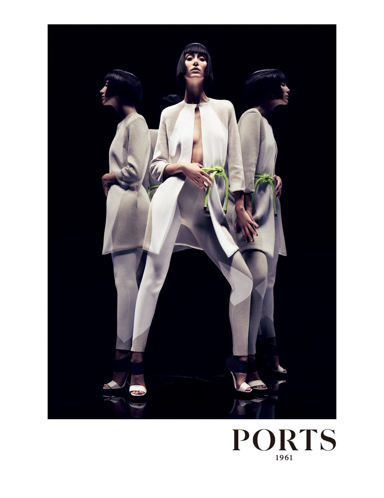 Alana Zimmer for Ports 1961 Spring 2012 Campaign by Inez & Vinoodh