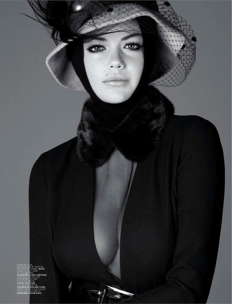 Kate Upton Dons Classic Refinement for the Jalouse October 2012 Cover Shoot