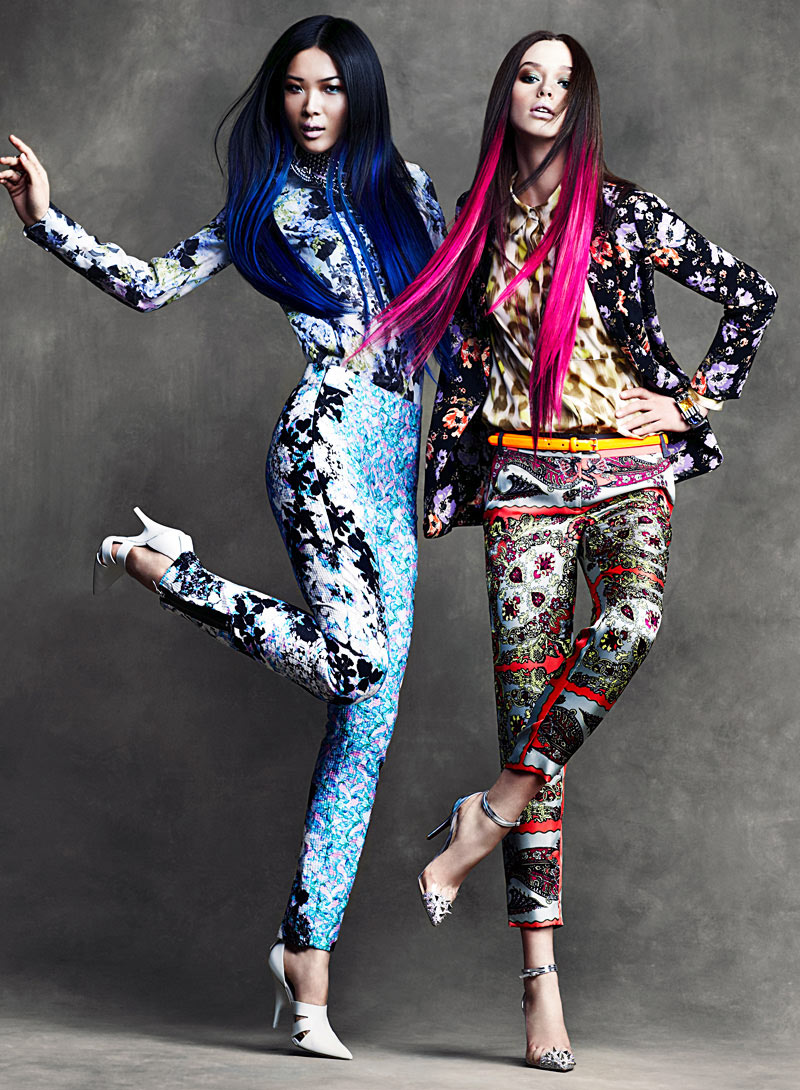 Wei & DJ by Chris Nicholls for Flare April 2012