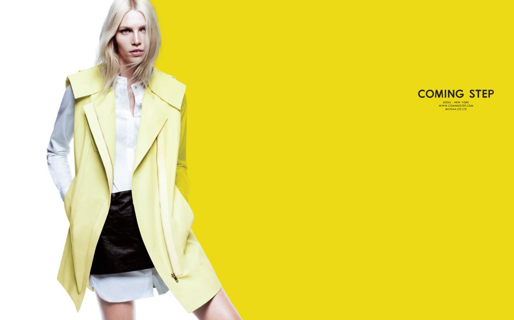Aline Weber for Coming Step Spring 2012 Campaign by Daniel Jackson