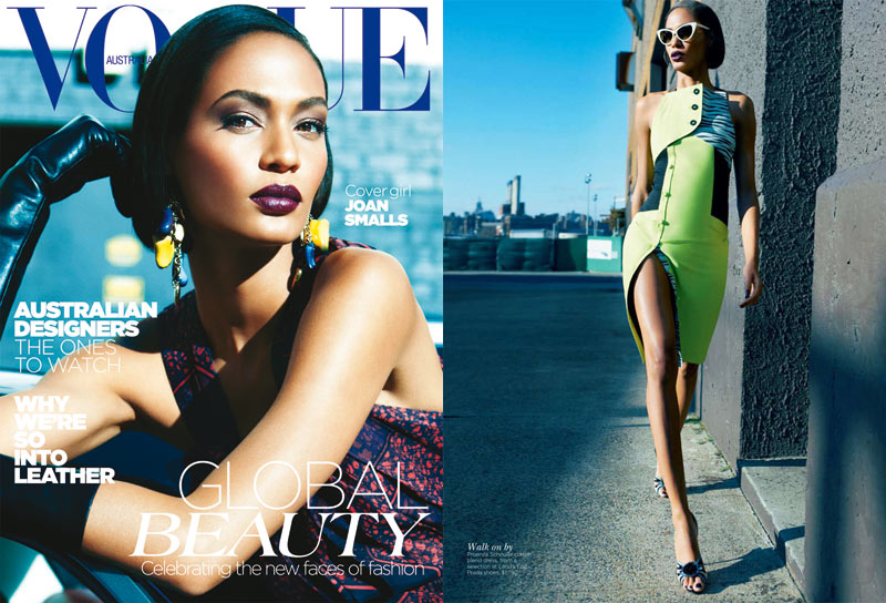 Joan Smalls by Kai Z Feng for Vogue Australia May 2012