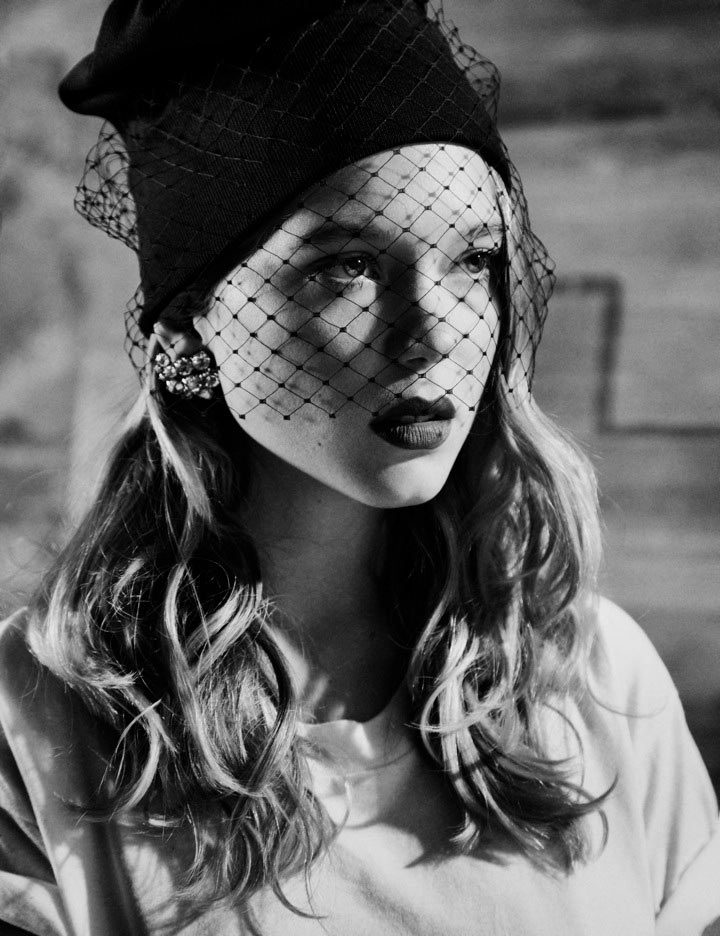 Léa Seydoux by Eric Guillemain for ASOS April 2012 – Fashion Gone