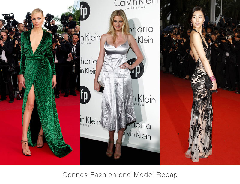 Lara Stone in Calvin Klein, Natasha Poly in Gucci, Liu Wen in Roberto Cavalli & More Model Style at Cannes