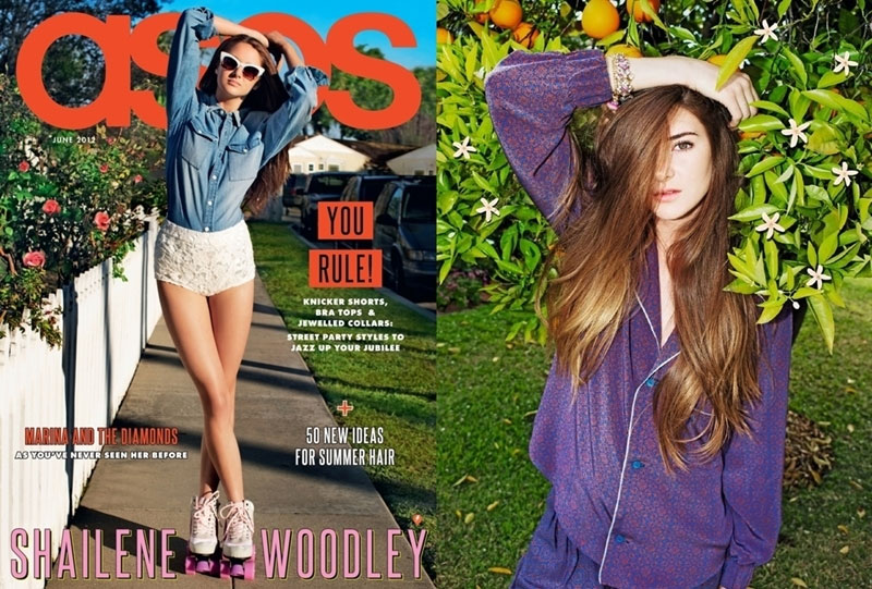 Shailene Woodley by Jason Nocito for ASOS Magazine June 2012
