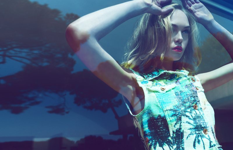 Siri Tollerod for Stradivarius "Brighten Me Up" Summer 2012 Campaign by Nico