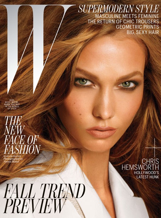 Karlie Kloss Graces the July 2012 Cover of W Magazine by Steven Meisel