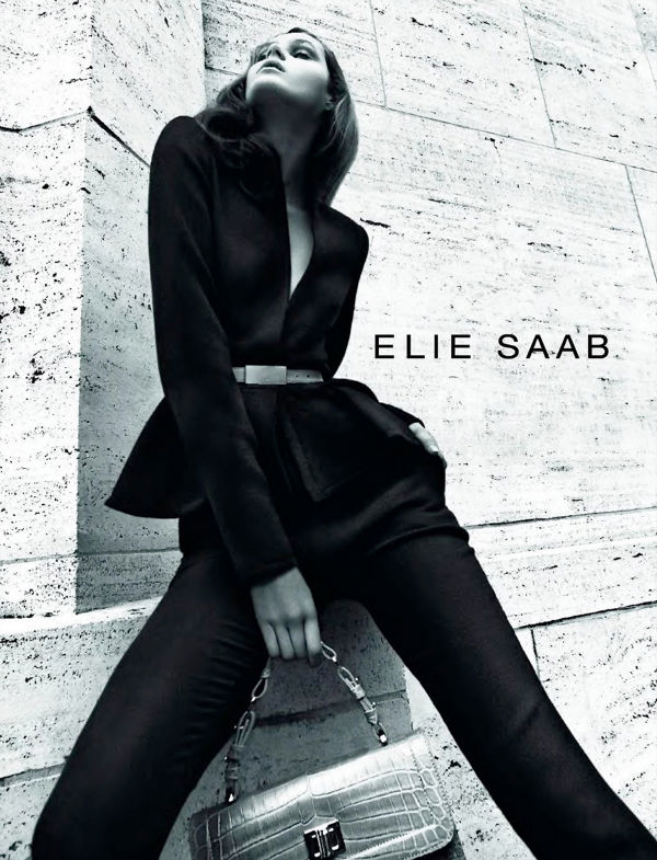 Juju Ivanyuk for Elie Saab Fall 2011 Campaign (Preview)