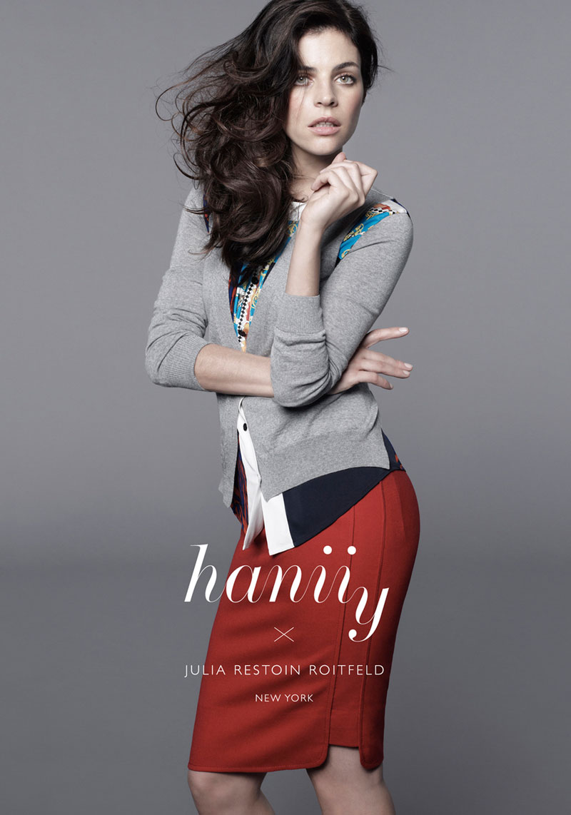 Julia Restoin Roitfeld for Hanii y Fall 2011 Campaign by Jan Welters