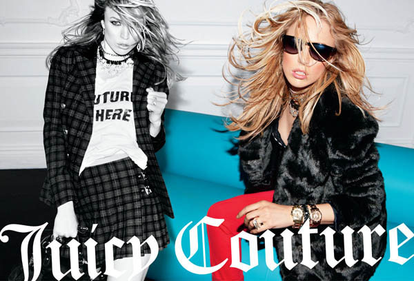 Juicy Couture Fall 2011 Campaign Preview |  Raquel Zimmermann by Inez & Vinoodh