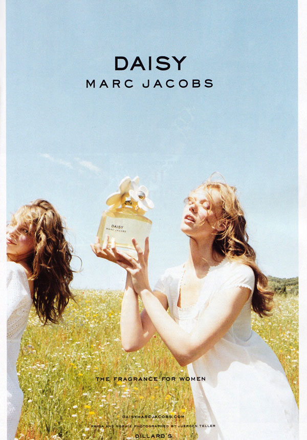 Daisy by Marc Jacobs Campaign | Frida Gustavsson by Juergen Teller
