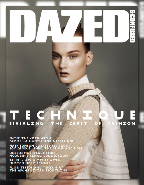 Dazed & Confused October 2010 Cover | Kirsi Pyrhonen by Sharif Hamza