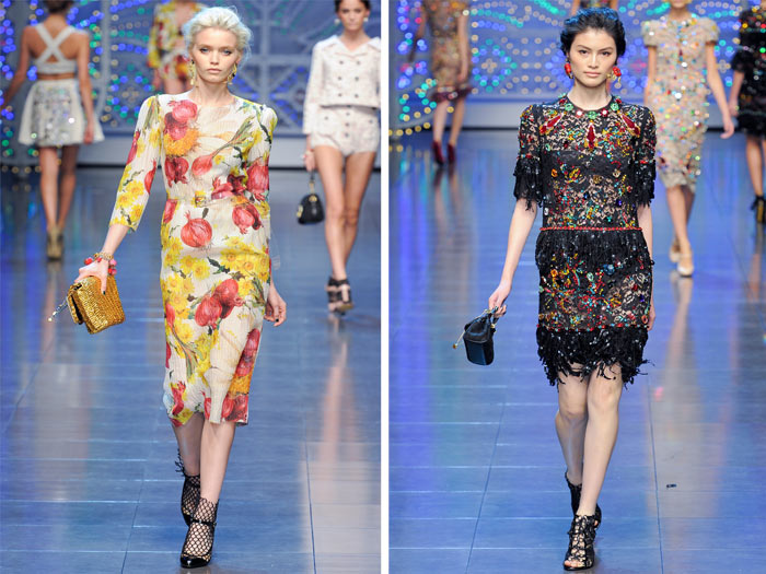 Dolce & Gabbana Spring 2012 | Milan Fashion Week