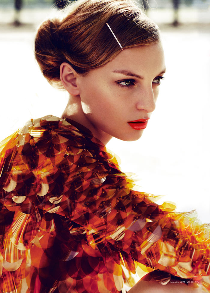 Snap! | Rose Smith in Prada by Emma Tempest for Vogue Russia
