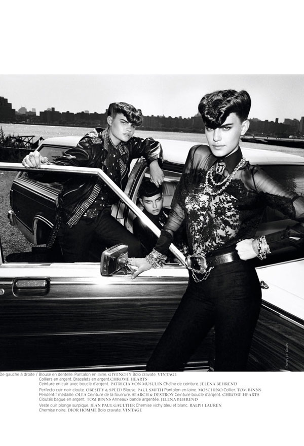 Rock This Town by Thierry Le Gouès for French Revue de Modes F/W 2010