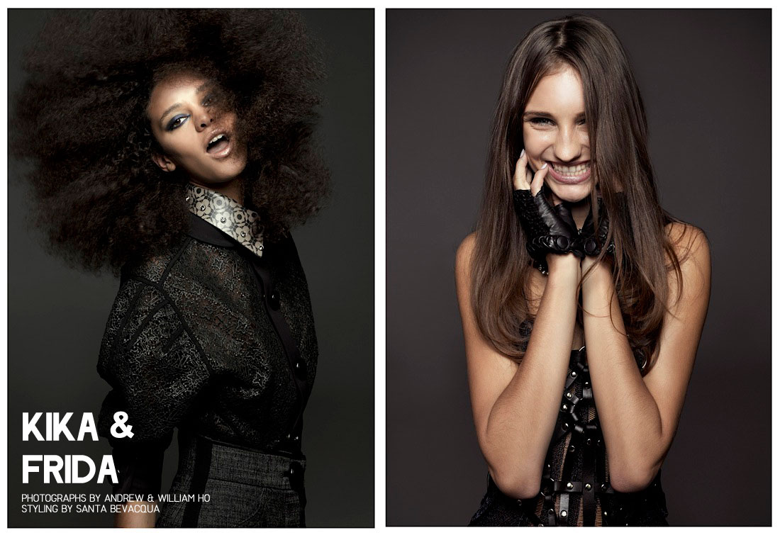 Kika & Frida by Andrew & William Ho for Fashion Gone Rogue