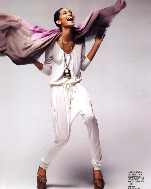 Chanel Iman by Thomas Schenk for Vogue China June 2010 – Fashion