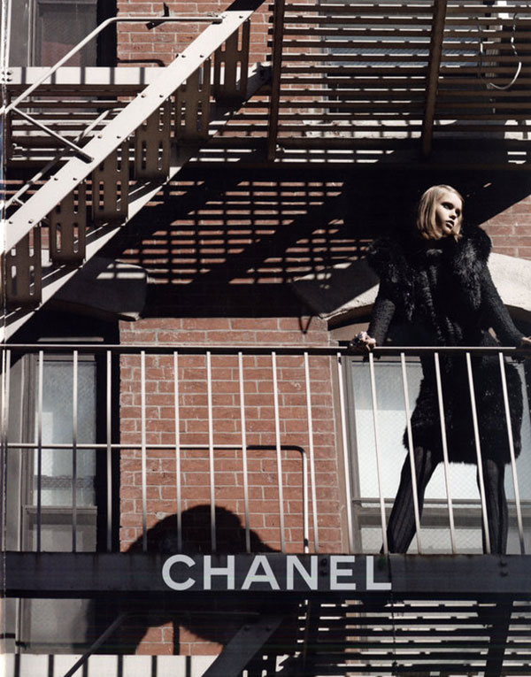 Chanel Fall 2010 Campaign Preview | Abbey Lee Kershaw by Karl Lagerfeld