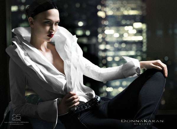 Donna Karan Fall 2010 Campaign Preview | Karlie Kloss by Patrick Demarchelier