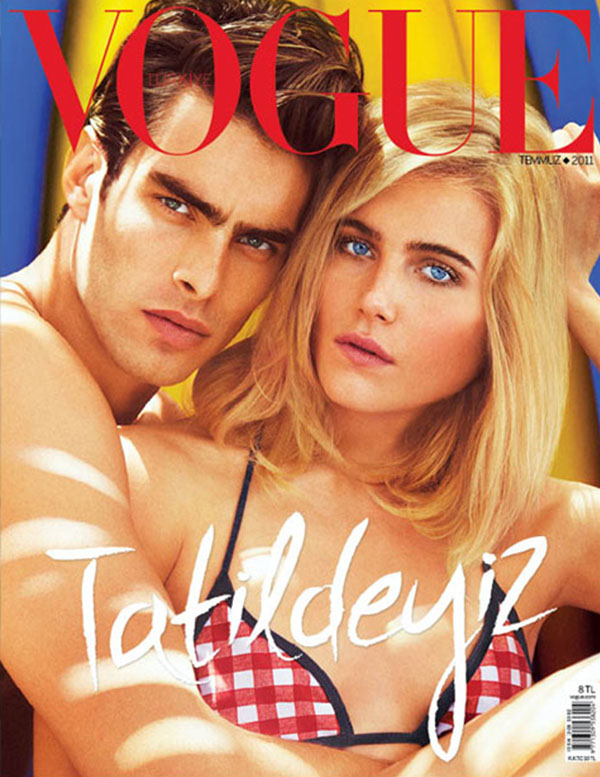 Vogue Turkey July 2011 Cover | Dree Hemingway by Sebastian Faena