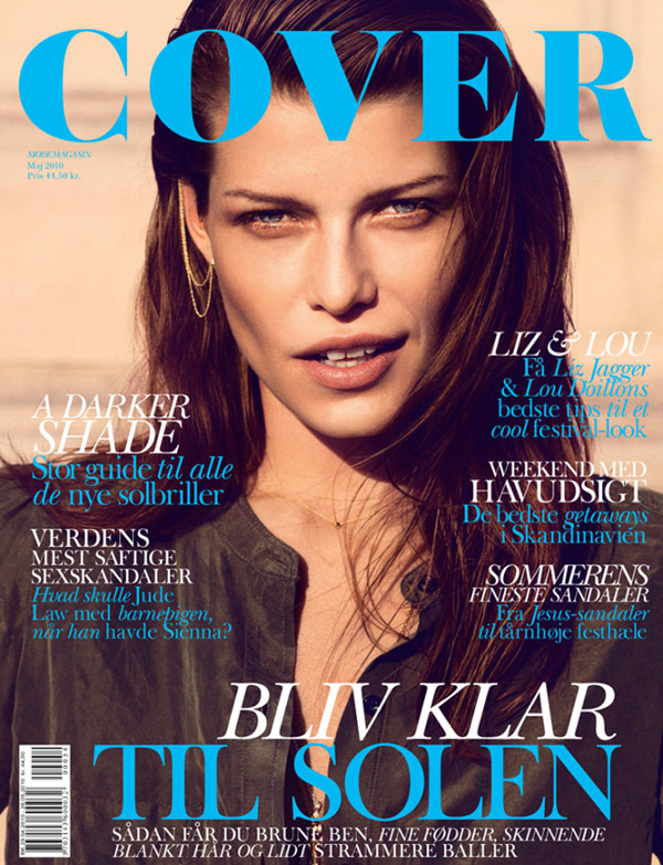 Louise Pedersen for Cover Magazine May 2010 by Rick Shaine