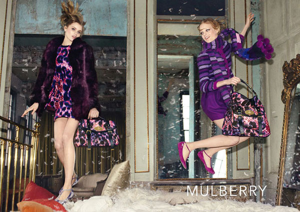 Mulberry Fall 2010 Campaign | Abbey Lee Kershaw & Hanne Gaby Odiele by Steven Meisel
