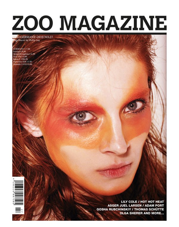 Zoo Magazine Summer 2010 Covers | Olga Sherer & Lily Cole