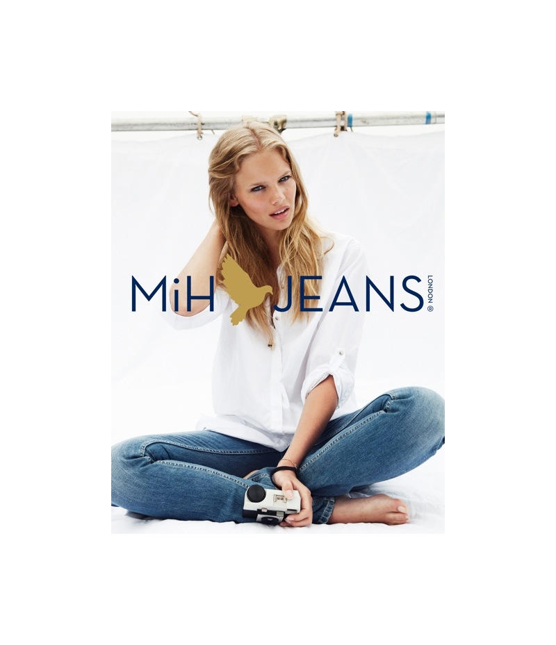 Marloes Horst for MiH Jeans Spring 2011 Campaign by Magnus Klackenstam