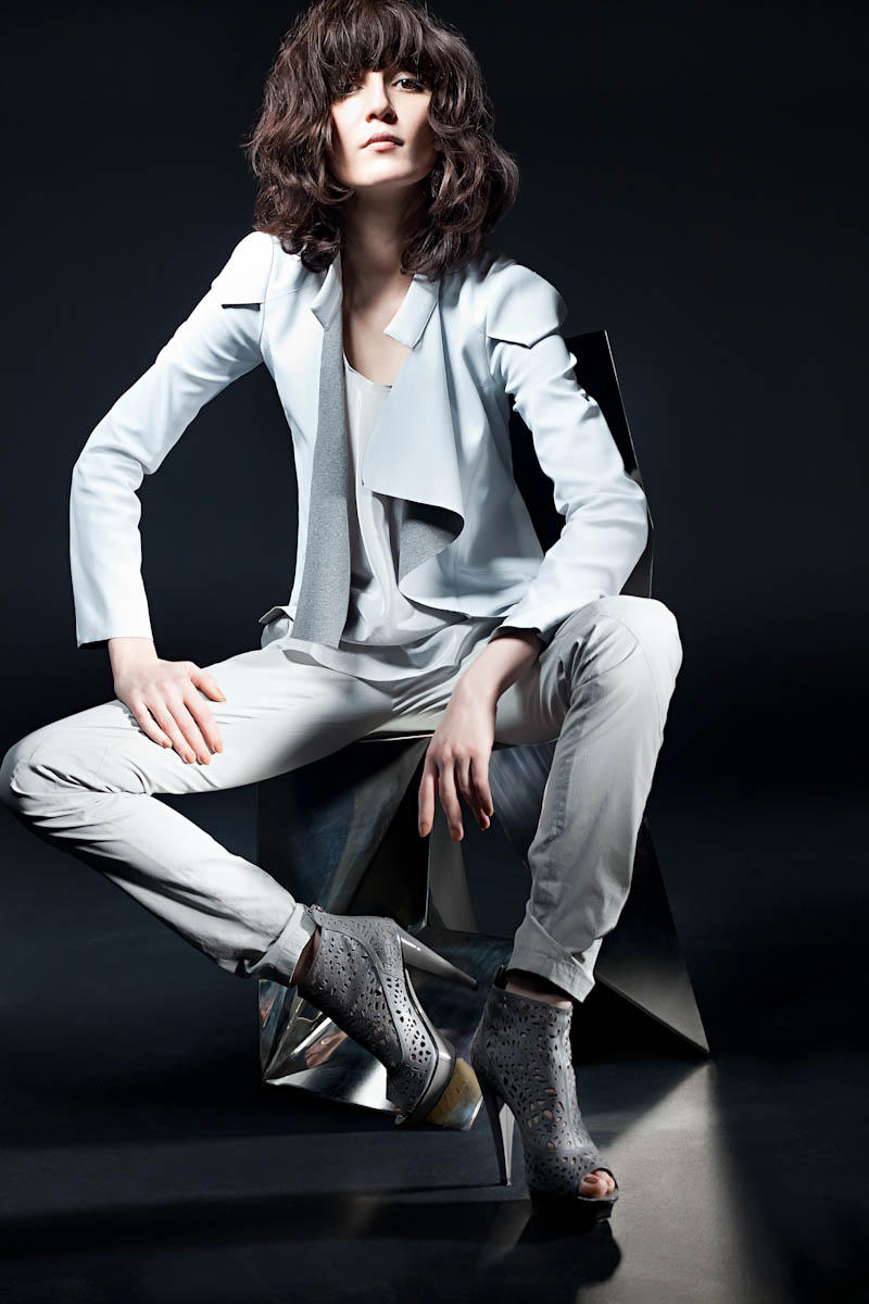 Philippe Dubuc for Icone Simons Spring 2011 Campaign | Irina Lazareanu by Martin Rondeau