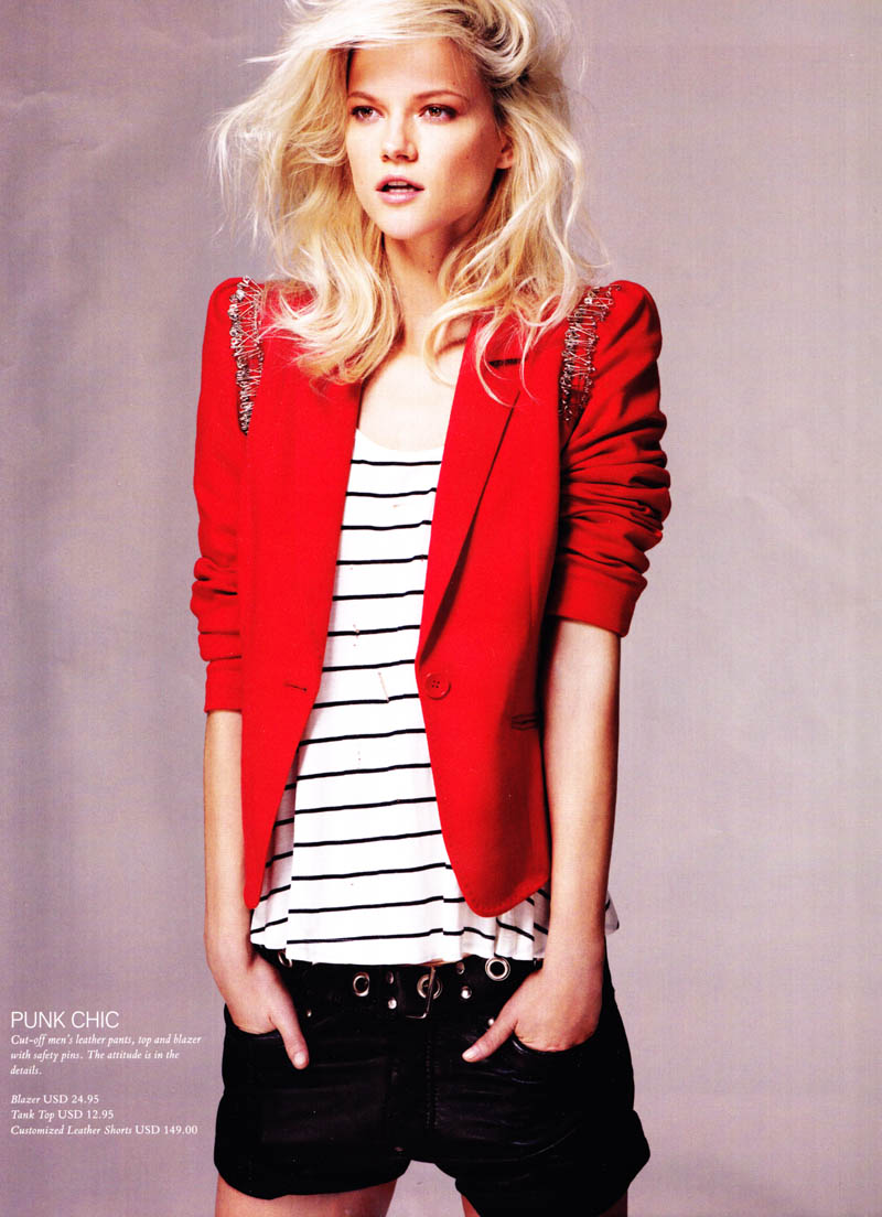 Kasia Struss by Josh Olins for H&M Magazine Spring 2011