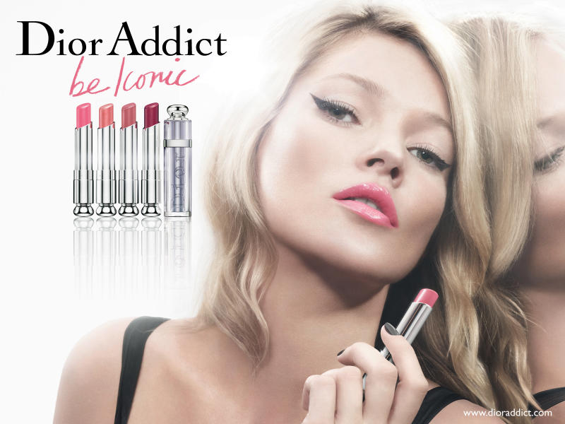 Kate Moss for Dior Addict Campaign by David Sims