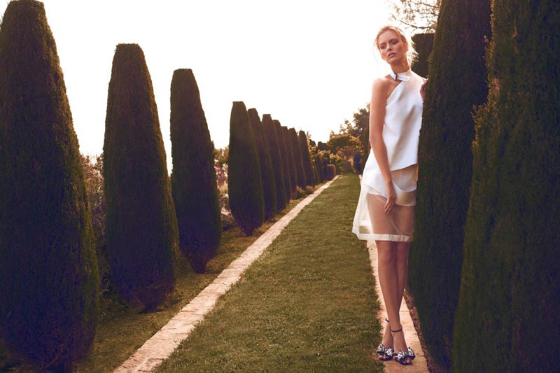 Charlotte Cordes by Koray Birand for Vogue Hellas June 2011