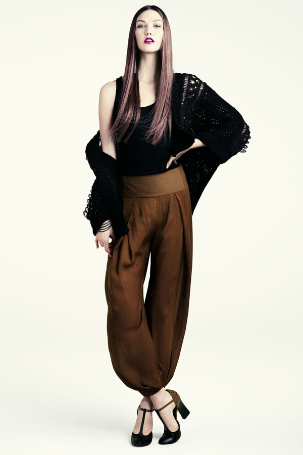Karlie Kloss for H&M Fall 2011 Lookbook