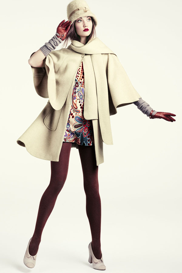 Karlie Kloss for H&M Fall 2011 Lookbook