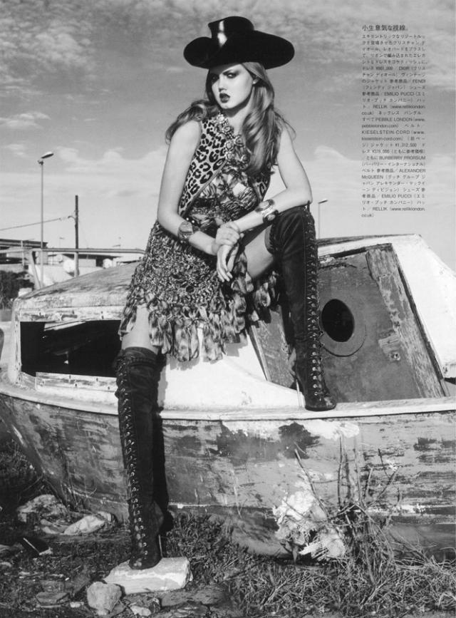 Lindsey Wixson by Terry Richardson for Vogue Nippon June 2011
