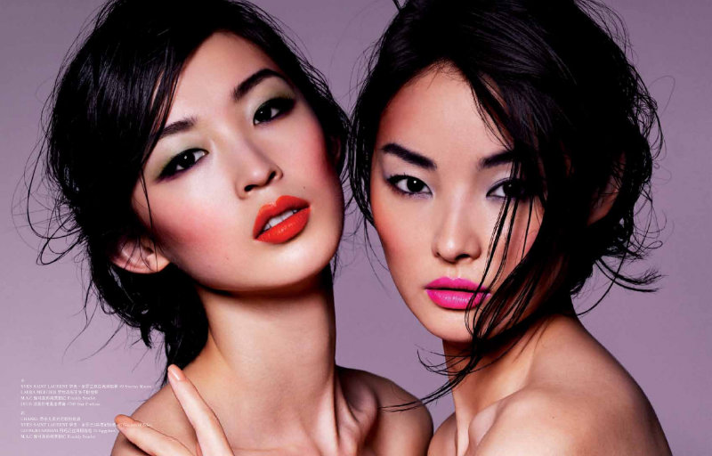 Miao Bin Si & Ma Jing by Stockton Johnson for ROUGE Spring 2011