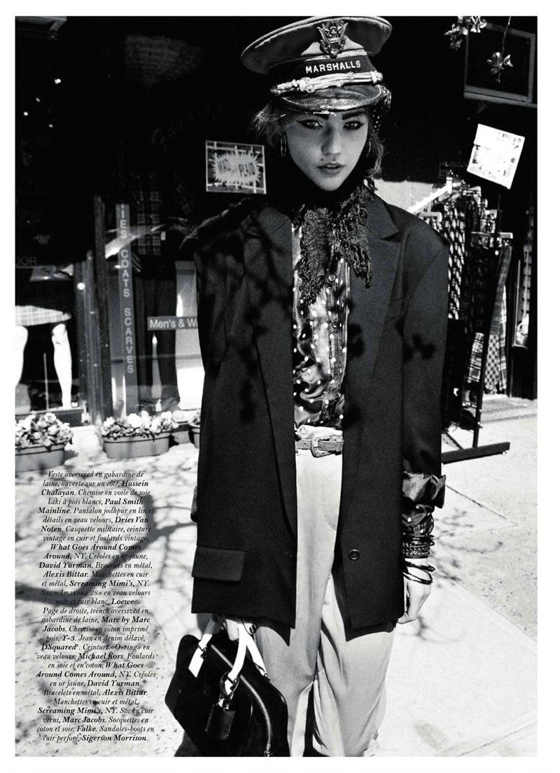 Sasha Pivovarova by Inez & Vinoodh for Vogue Paris June/July 2011