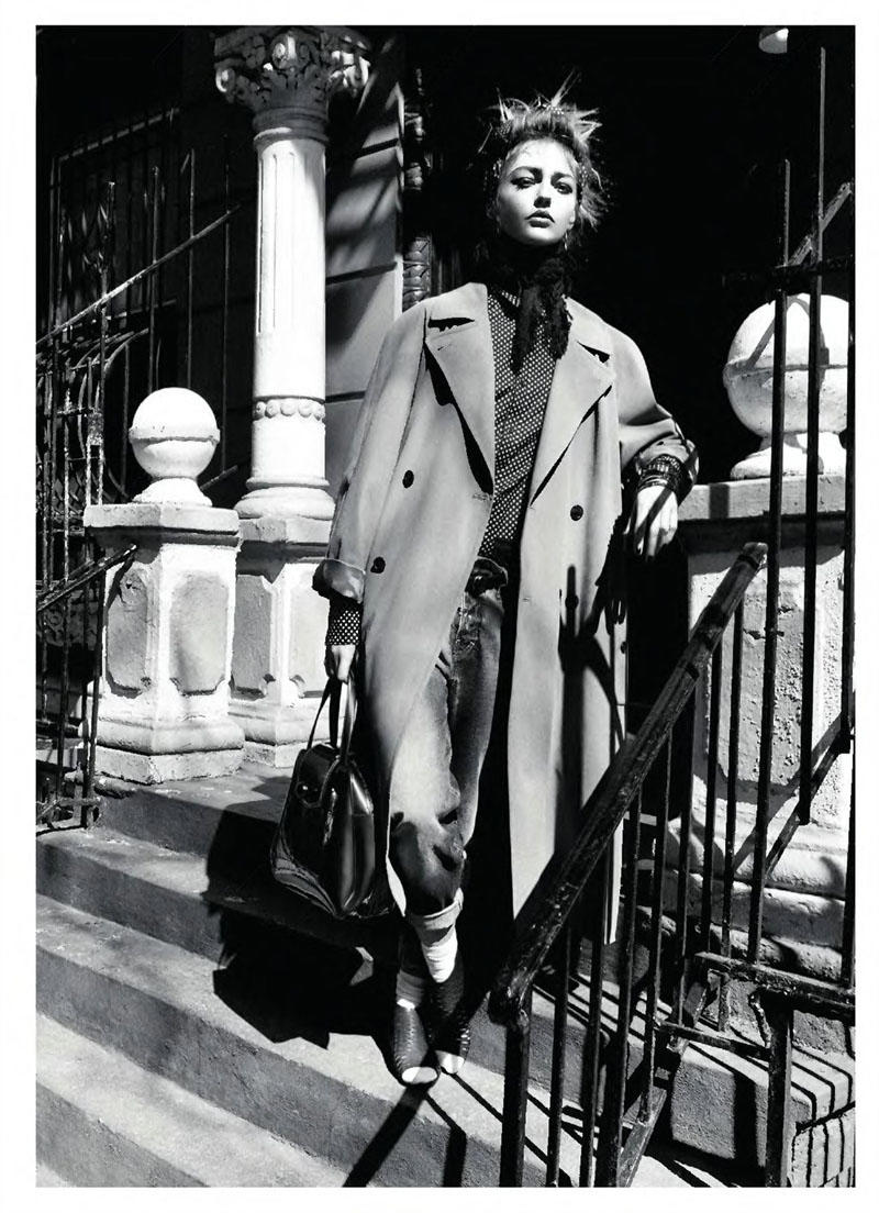 Sasha Pivovarova by Inez & Vinoodh for Vogue Paris June/July 2011