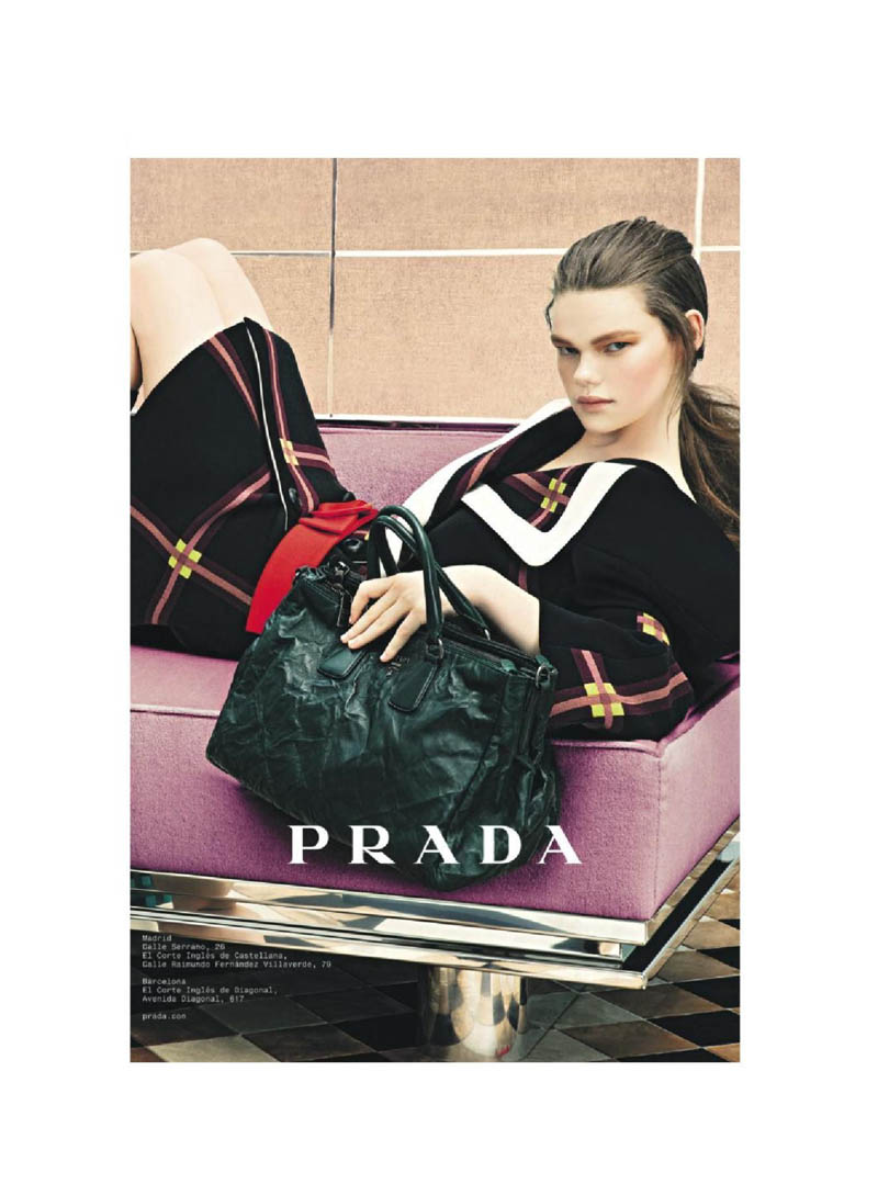Prada Fall 2011 Campaign Preview | Frida Gustavsson, Kelly Mittendorf &  Ondria Hardin by Steven Meisel – Fashion Gone Rogue