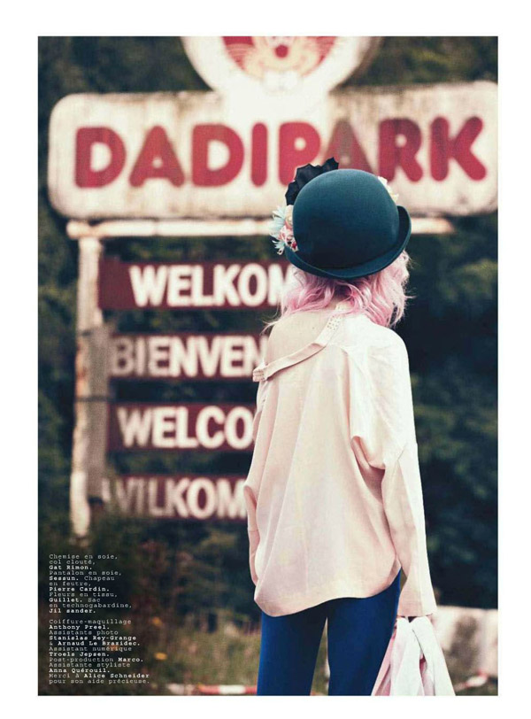 Charlotte Free by Paul Schmidt for Jalouse June/July 2011