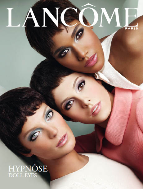 Daria Werbowy, Arlenis Sosa & Elettra for Lancome Hypnose Doll Eyes Campaign