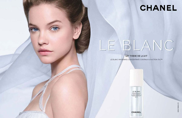 Barbara Palvin for Chanel Le Blanc Campaign