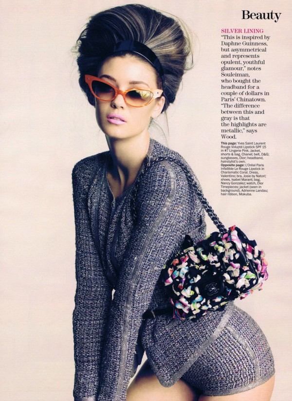 Diana Moldovan by Tesh for Marie Claire US May 2011
