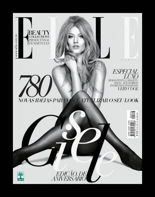 Elle Brazil May 2011 Cover | Gisele Bundchen by Nino Muñoz
