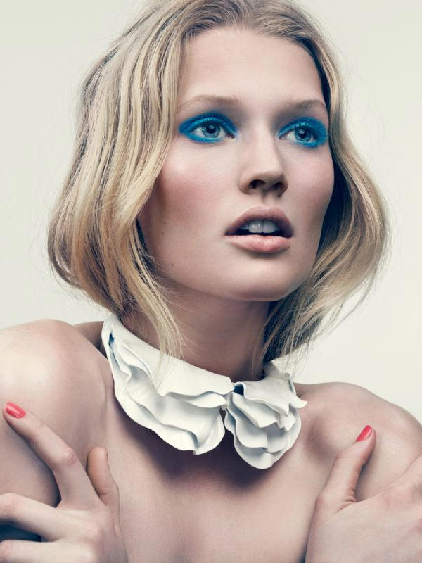 Toni Garrn by David Slijper for Elle France